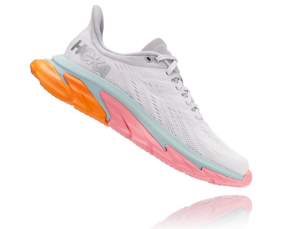 Hoka One One Hardloopschoenen Dames - Clifton Edge - Wit - QH9730285